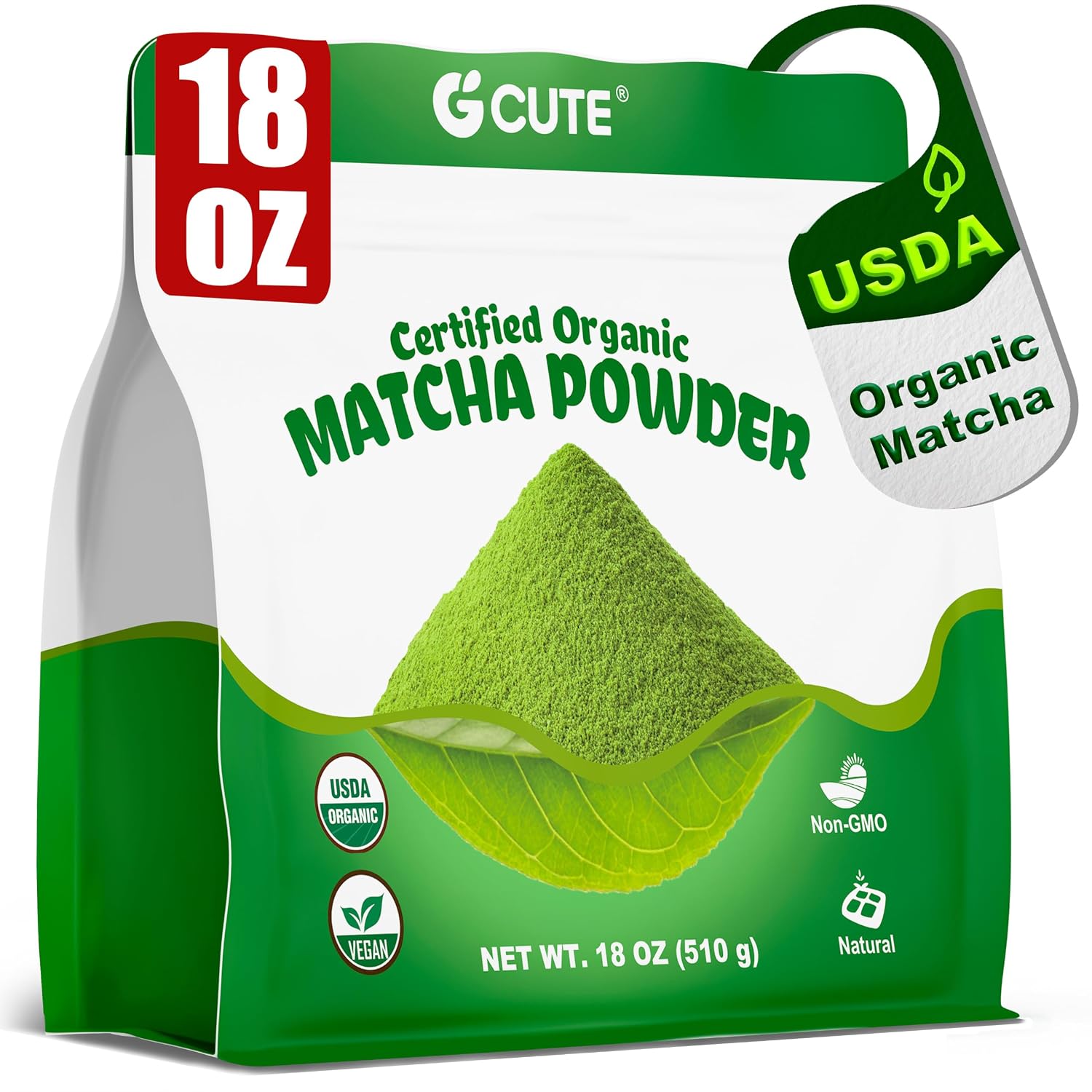 Detalle de Organic Matcha Powder, 18 oz