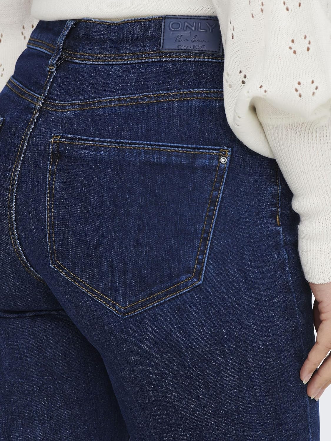 Thumbnail 6 de ONLY Female Skinny Jeans ONLWAUW Mittlere Taille Skinny Fit Jeans – Blau