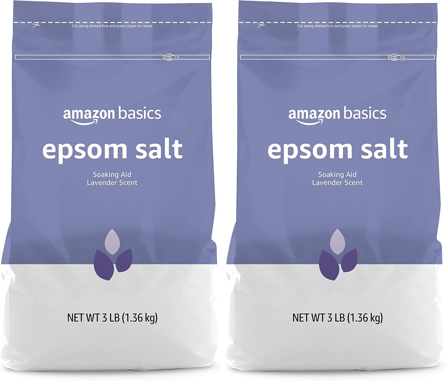 Thumbnail 4 de Amazon Basics Epsom Salt Soaking Aid, Lavender Scented, 3 lb