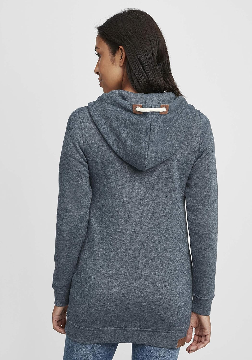 Thumbnail 3 de OXMO Vicky Straight Zip Damen Sweatjacke mit Kapuze – Regular Fit Hoodie zum Reinschlüpfen