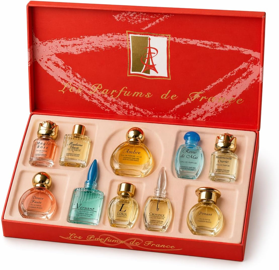 Detalle de Charrier Parfums Top Ten – zestaw 10 miniatur damskiej wody perfumowanej