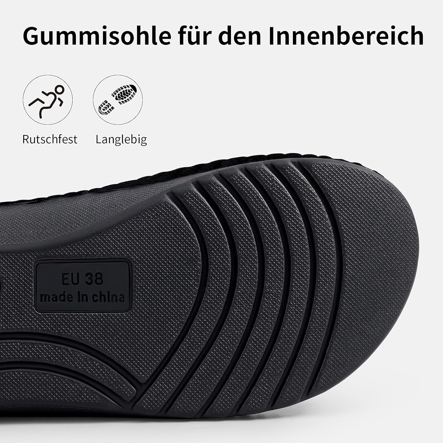 Thumbnail 4 de Litfun Orthopädische Damen Hausschuhe Memory Foam
