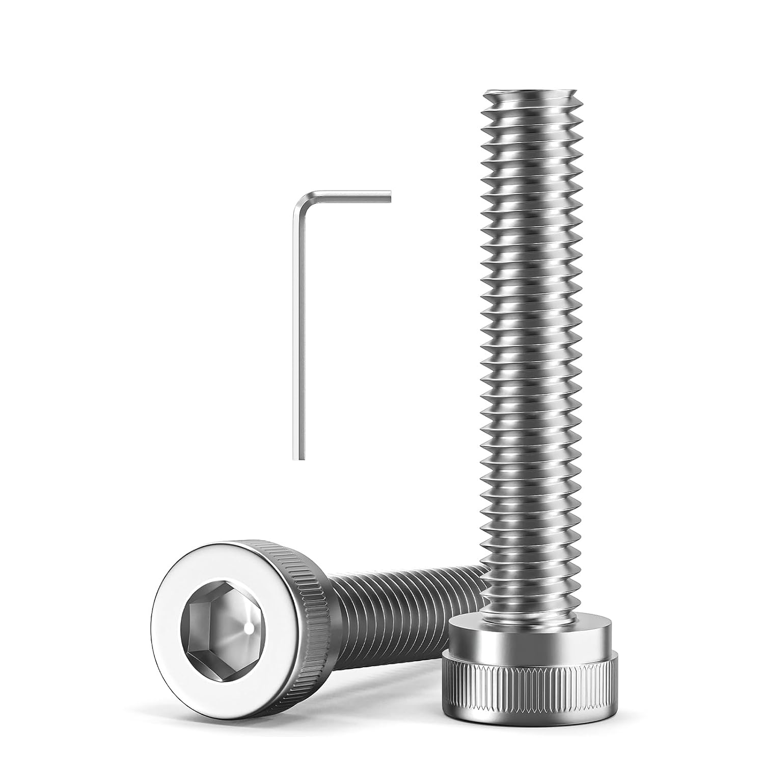 Zuyya M4x16 mm Schrauben – 120 Stück, Innensechskant, Zylinderkopfschrauben aus Edelstahl A2 V2A