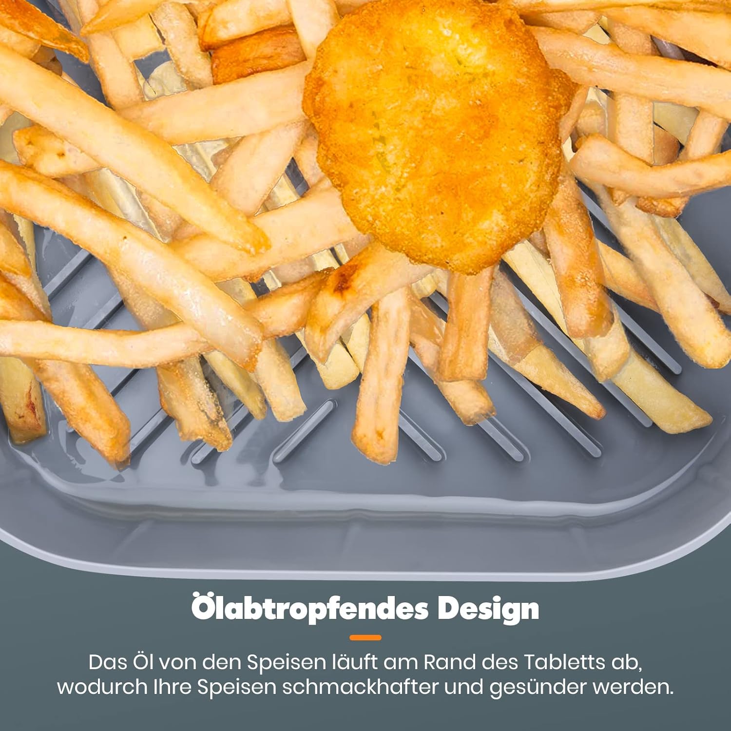 Detalle 2 de BISNIE Silikonform 20 cm für Airfryer