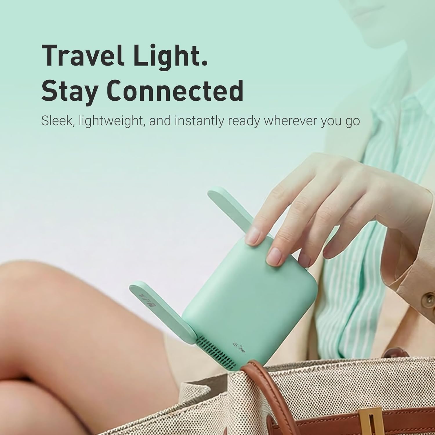 Thumbnail 5 de GL.iNet GL-MT3600BE Beryl 7 Travel Router 2.5G