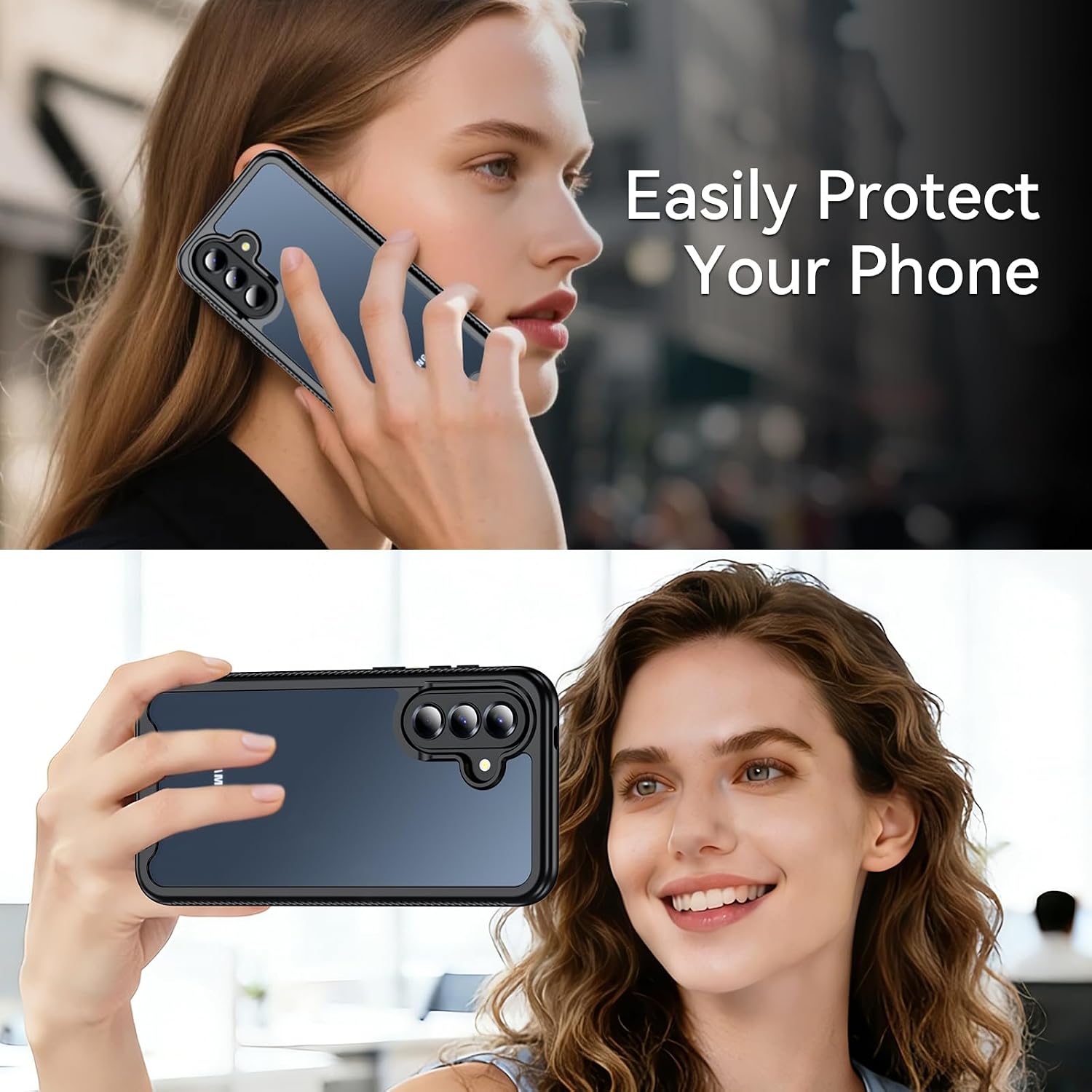 Thumbnail 6 de OWKEY Coque Galaxy A57 5G 360° TPU Noir