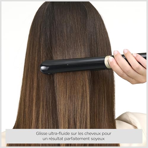 Detalle de BaByliss Lisseur Cheveux Super Smooth ST393E – lissage rapide avec ionique et plaques titane-ceramique