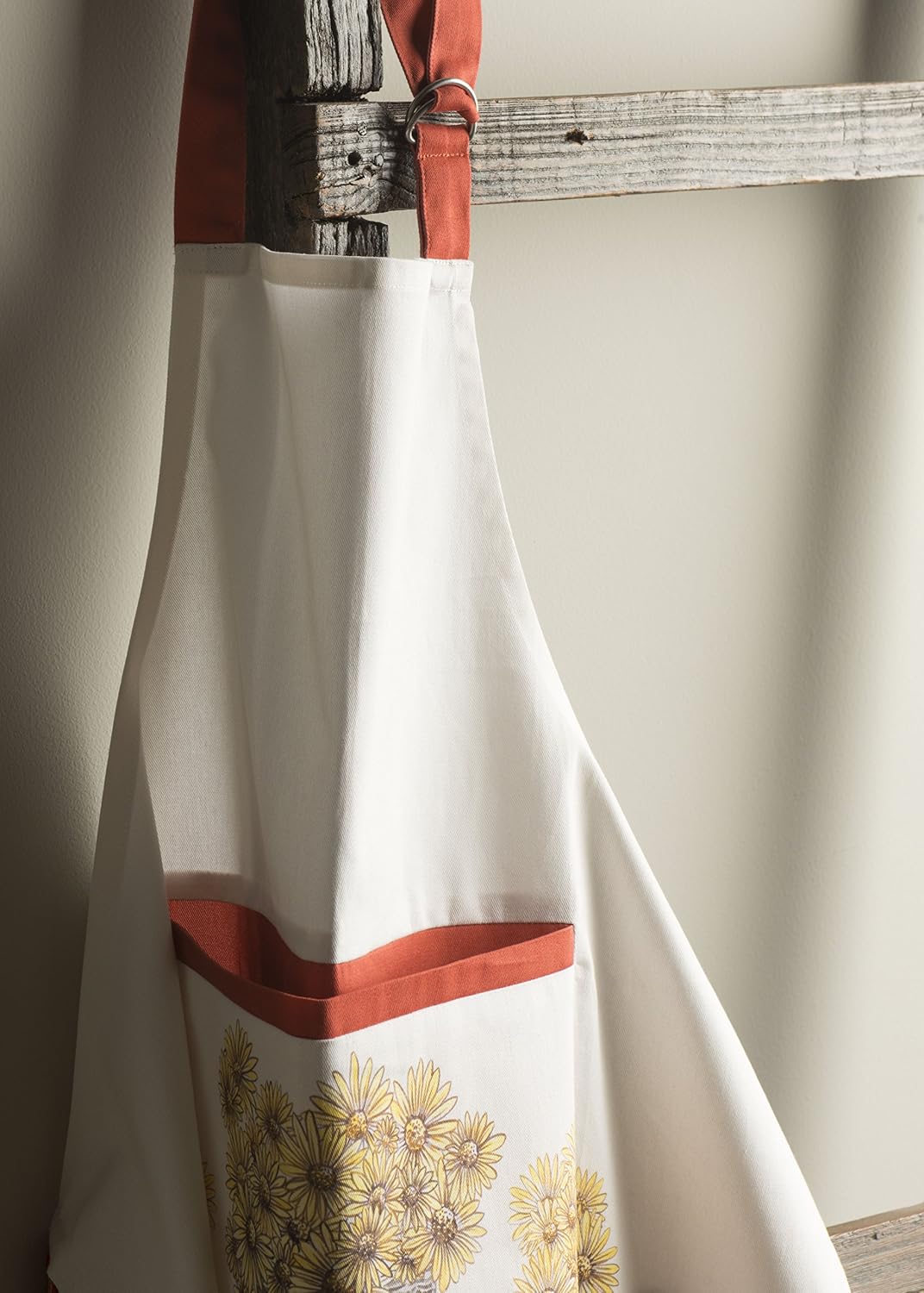 Thumbnail 6 de Maison d' Hermine Cotton Apron with Pocket, Adjustable Neck Strap and Long Ties