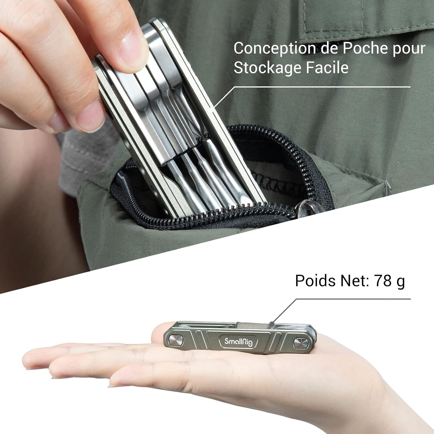 Thumbnail 3 de SMALLRIG 9 en 1 Outils Pliables 2713