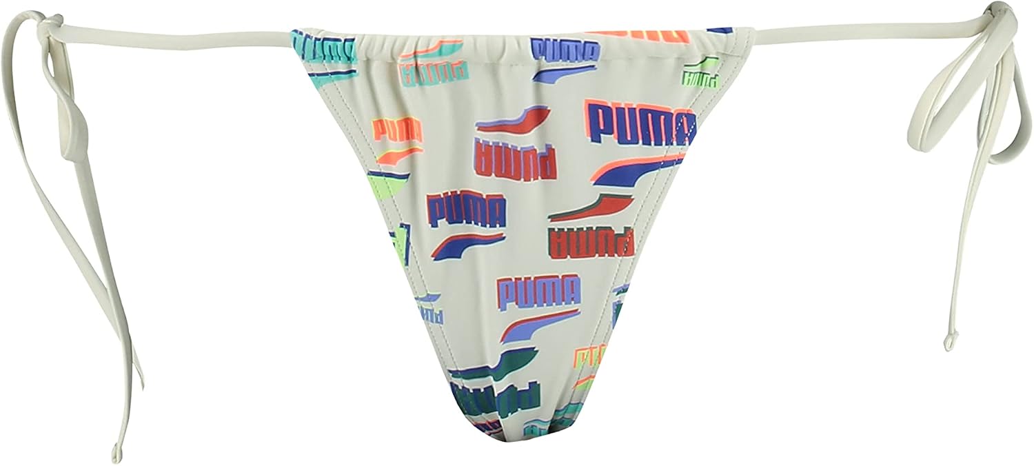 Detalle de PUMA Side Tie Bikini Bottom Donna – Comfort e stile con leggeri dettagli side tie