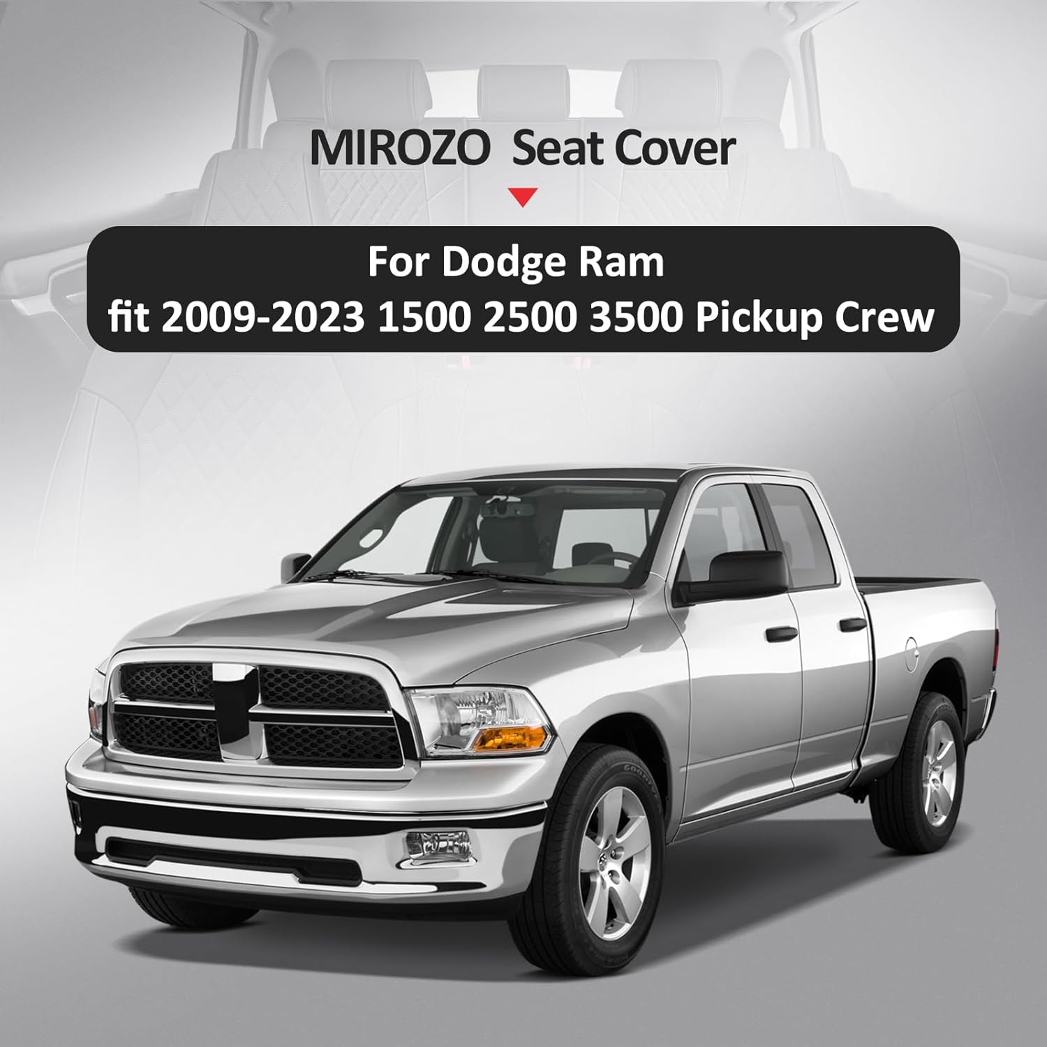 Thumbnail 5 de MIROZO MIROZO seat covers 40/60 set