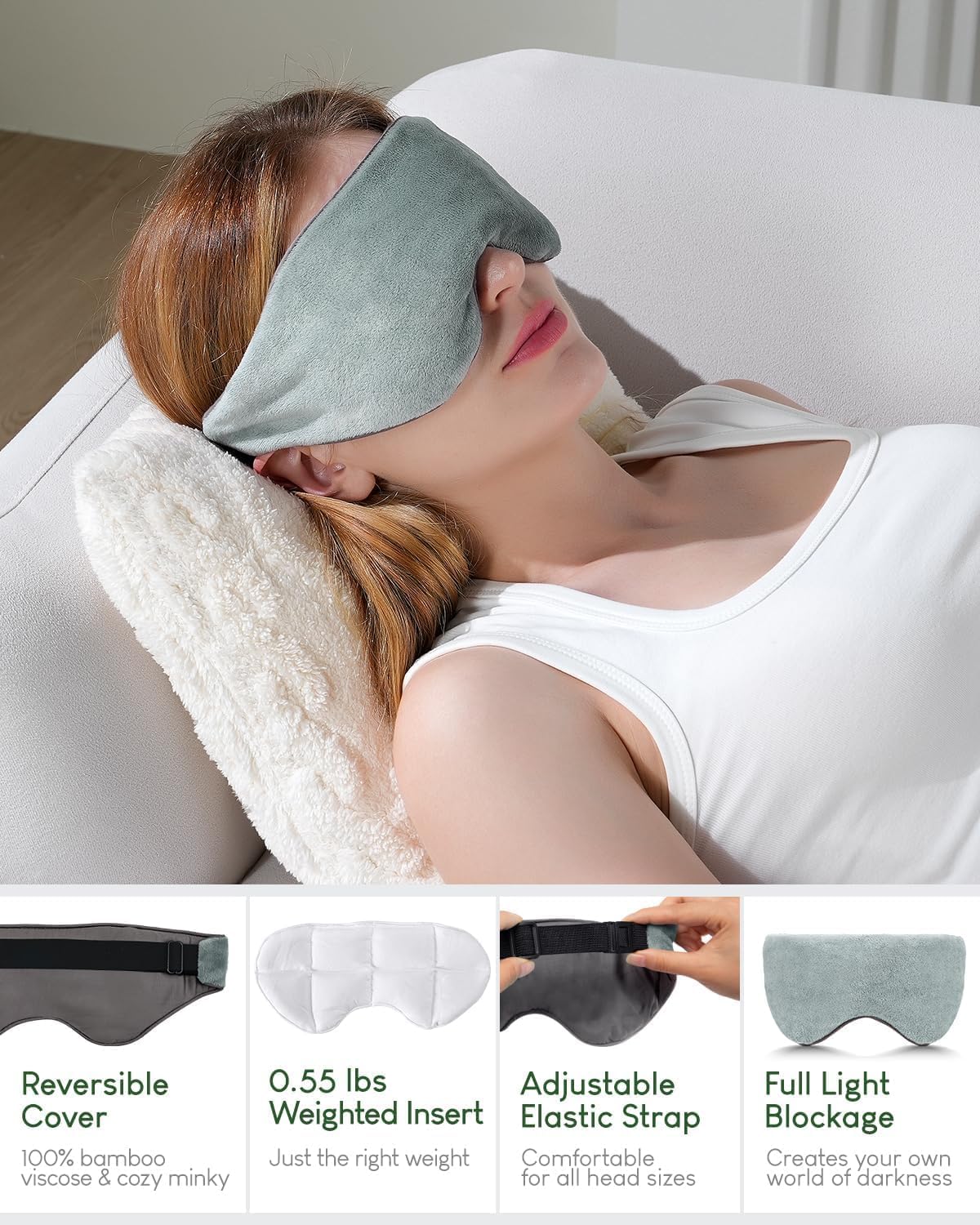 Detalle 2 de Sivio Weighted Eye Mask 1 pack