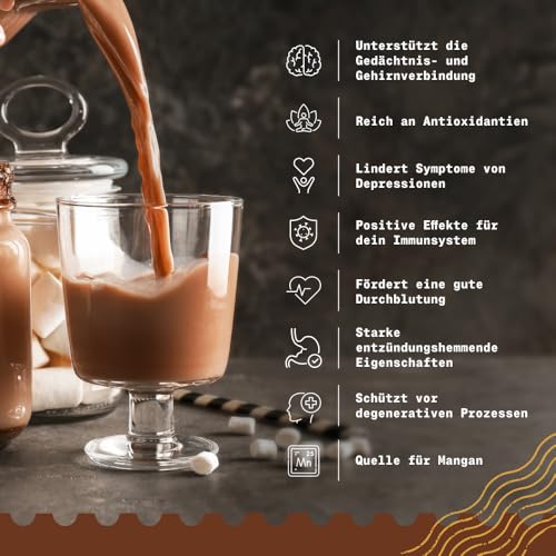 Thumbnail 2 de NaturaleBio Bio Kakaopulver Schwach Entölt – Bio, vegan, fettarm