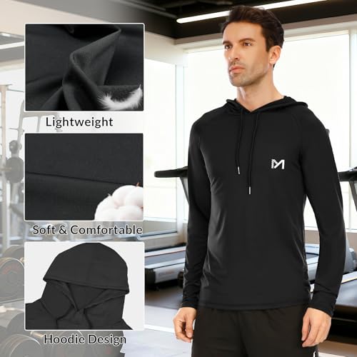 Detalle de MEETYOO Camiseta hombre manga larga para running