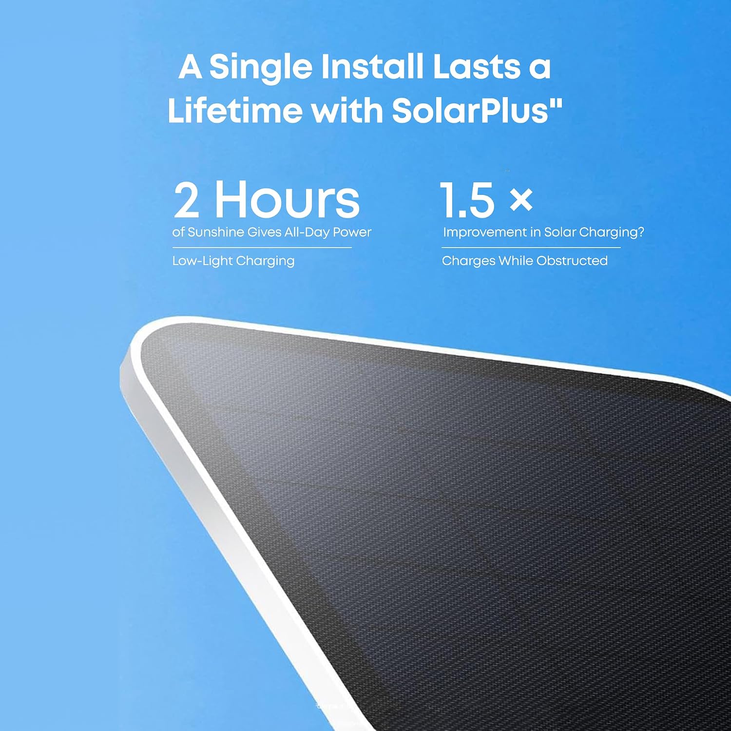 Detalle de eufy Security 3K Dual Camera (Solocam S340): Outdoor Wireless dual‑camera security with solar power