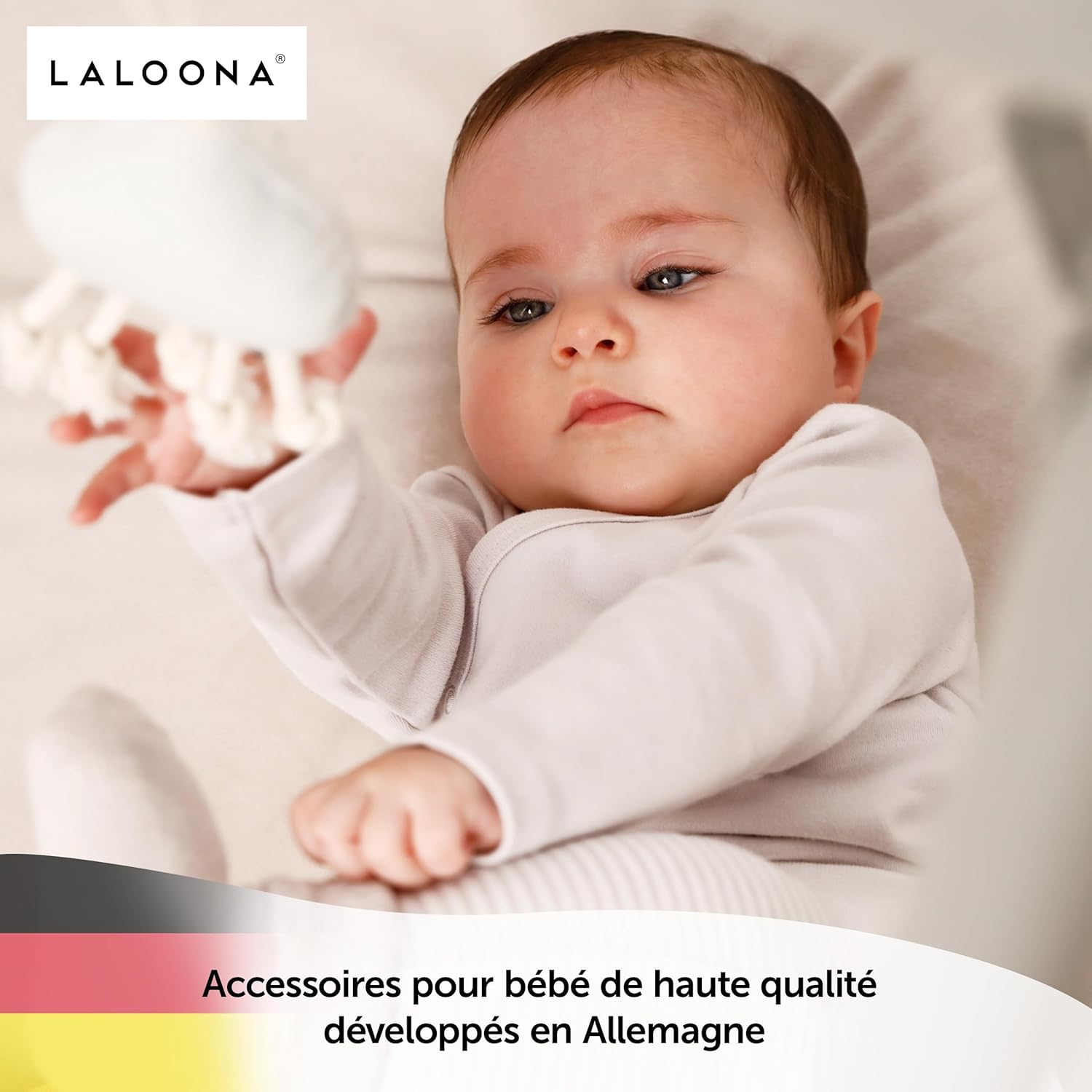 Thumbnail 6 de LaLoona Body Bébé à Manches Longues – Lot de 3 bodies 100% coton, boutons pression, testés Oeko-Tex 100