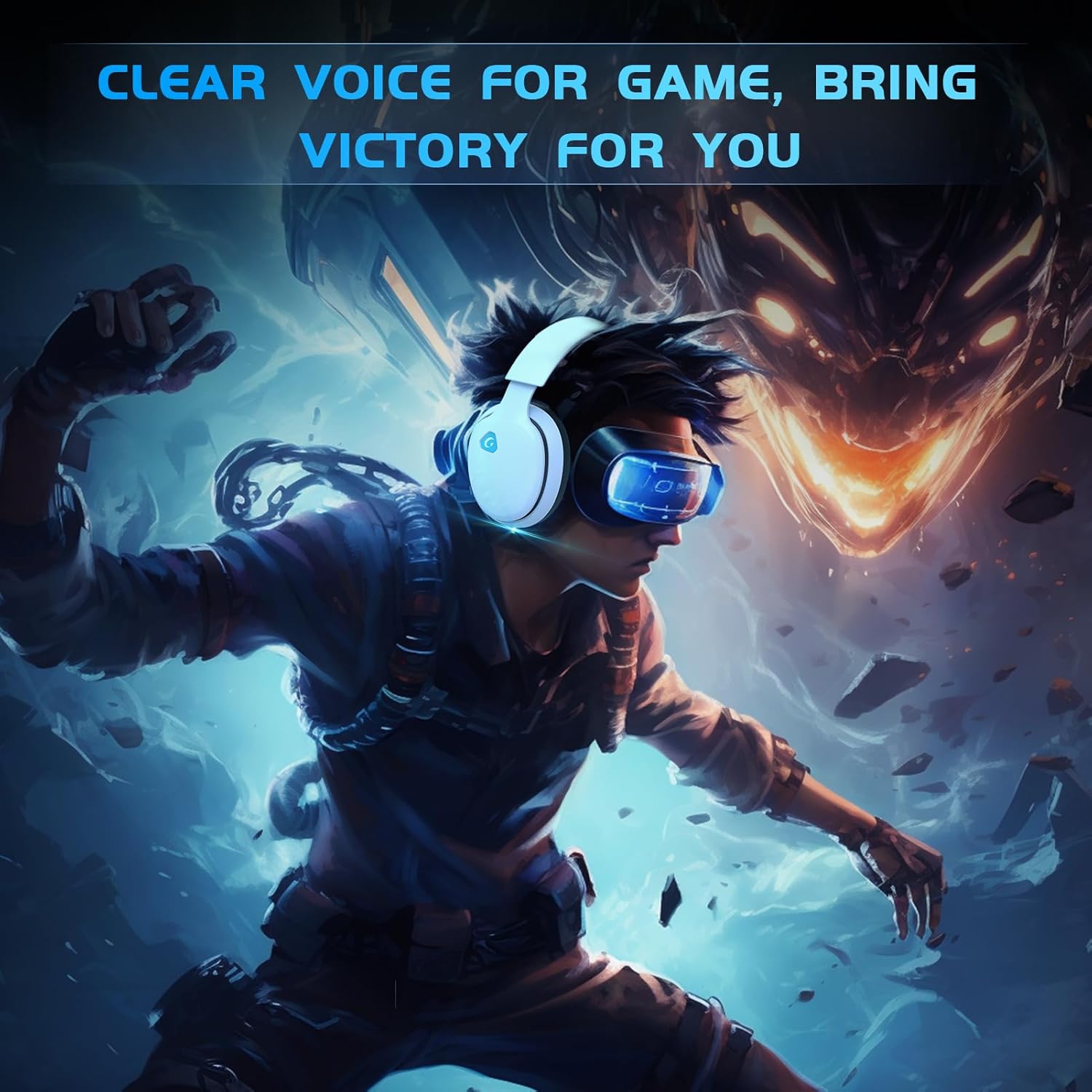 Thumbnail 2 de Gvyugke Captain 300 2.4GHz Wireless Headset