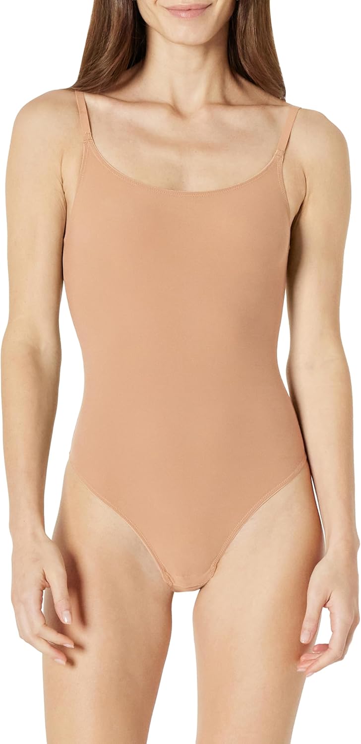 Detalle de Amazon Essentials Women's Peached Microfibre Bodysuit