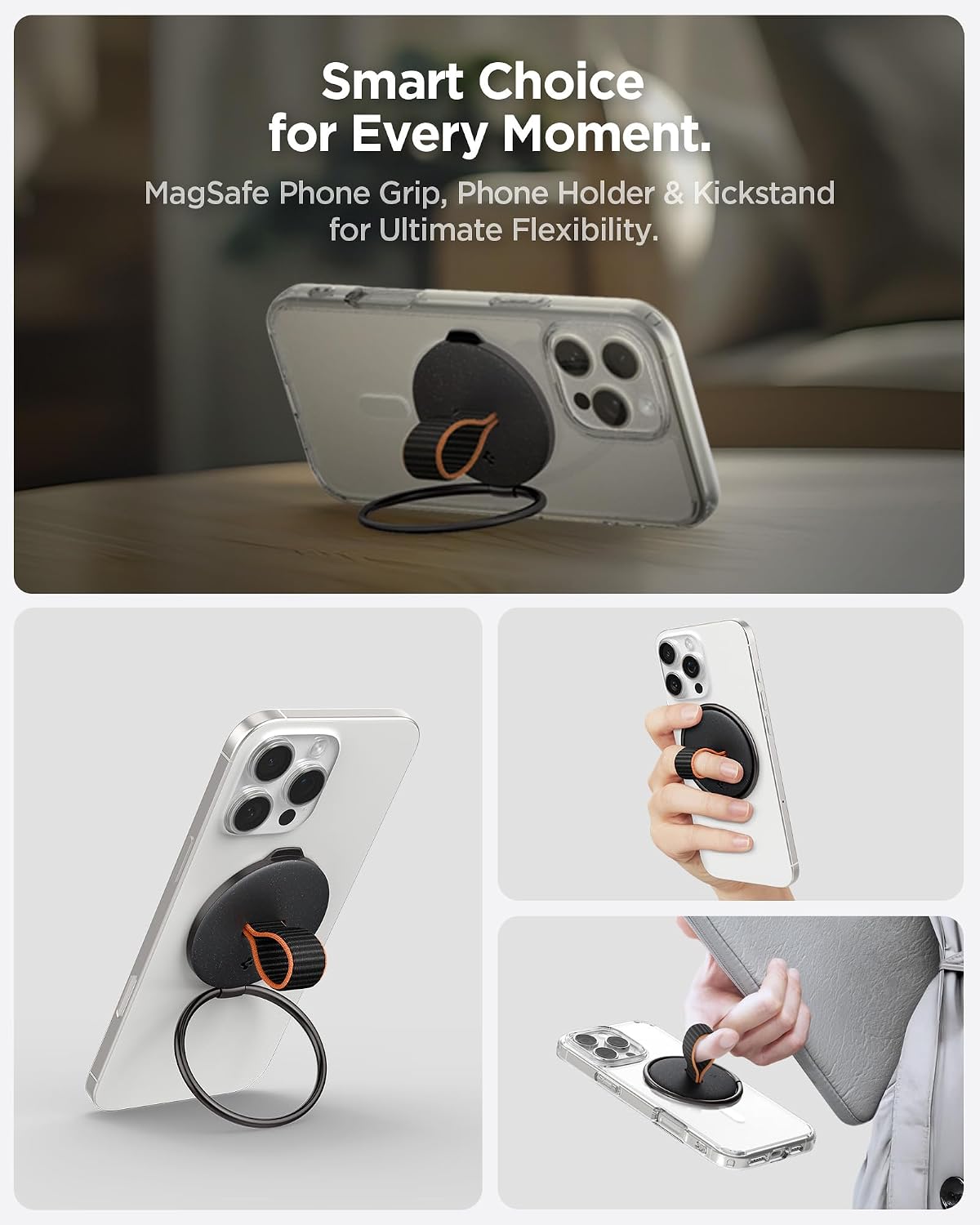 Thumbnail 5 de Spigen O‑Mag Ring MagFit anneau magnétique pour iPhone 17 Pro Max