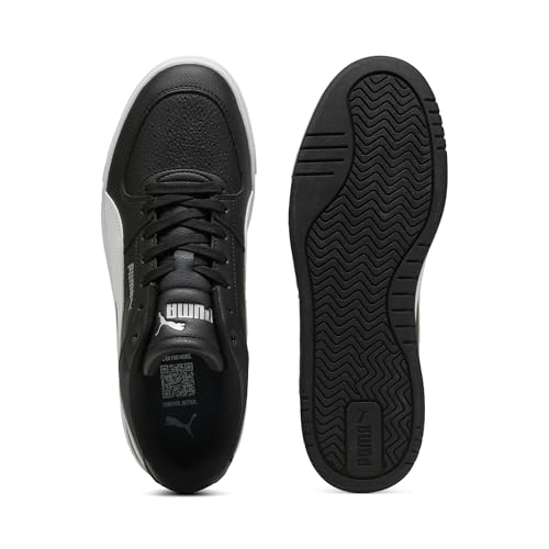 Detalle de PUMA Sneakers Caven III Unisexe 40 – Noir, Blanc et Métallique