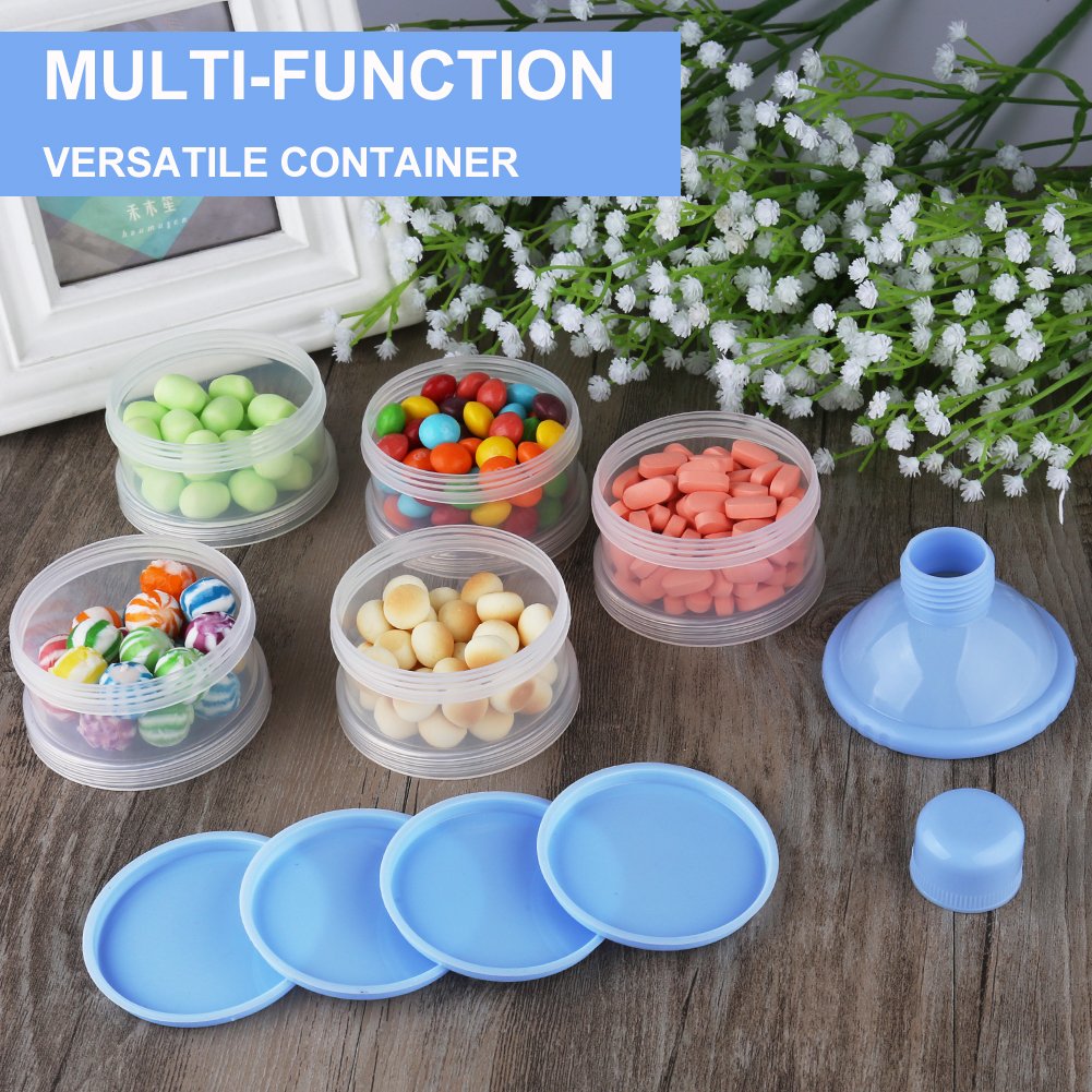Detalle de Accmor On The Go Formula Dispenser, 5 Stackable BPA-Free PP Compartments