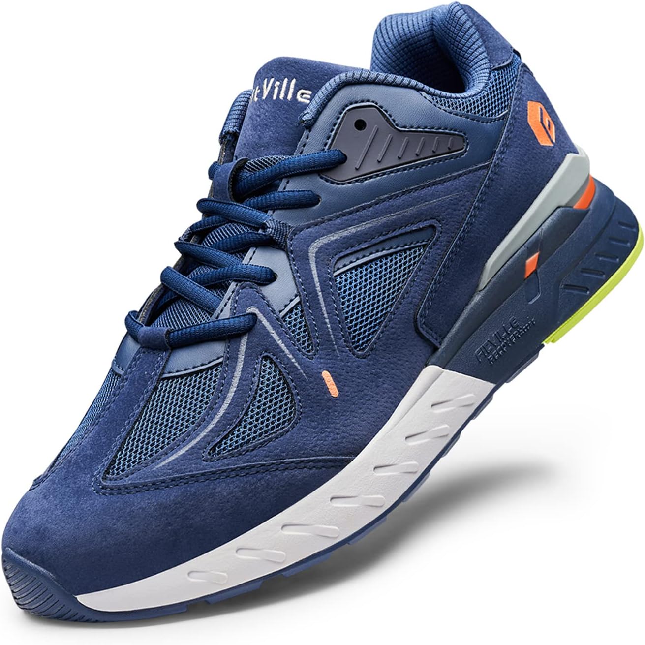 Thumbnail 6 de FitVille Mens Extra Wide Fit Trainers: Comfortable, Supportive Running Shoes for Flat Feet and Plantar Fasciitis
