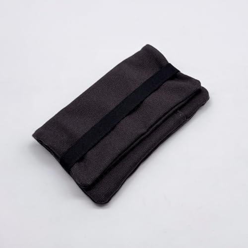 Detalle de Leia Design Porta Tabacco Cartine e Filtri + Portafoglio: astuccio cucito a mano, resistente e pratico