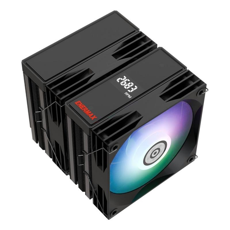 Detalle 2 de Refrigerador de CPU Enermax ETS-TD60D-ARGB: performance, eficiencia y estilo para PC de alto rendimiento