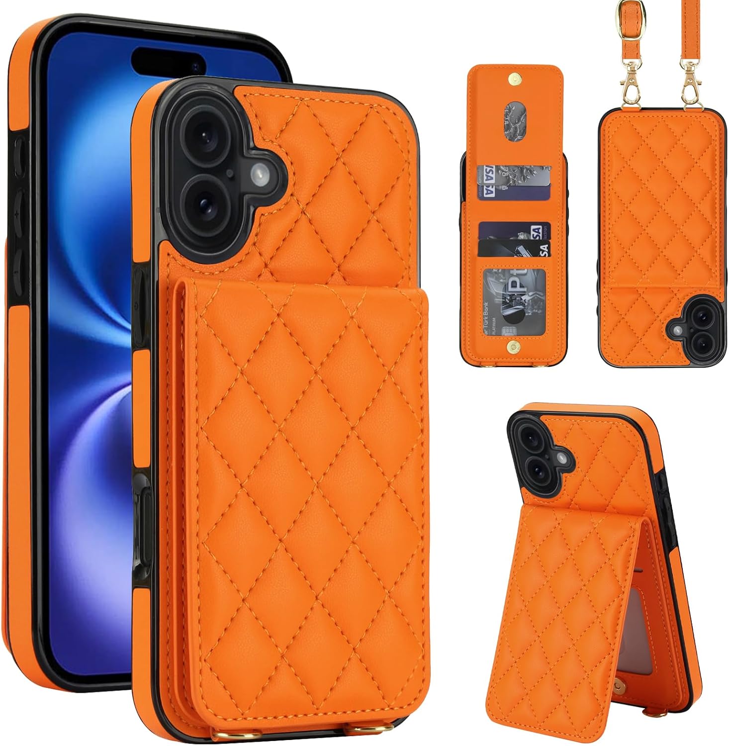 Detalle de GOWESAL Wallet Case for iPhone 17