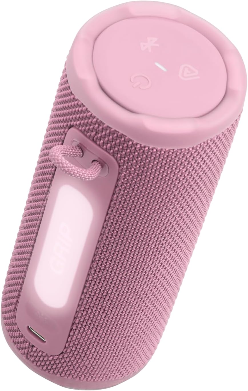 Thumbnail 2 de JBL Grip Kompakter Bluetooth-Lautsprecher – AI Sound Boost, IP68, Lichtfunktionen, 14 Std. Spielzeit, Pink
