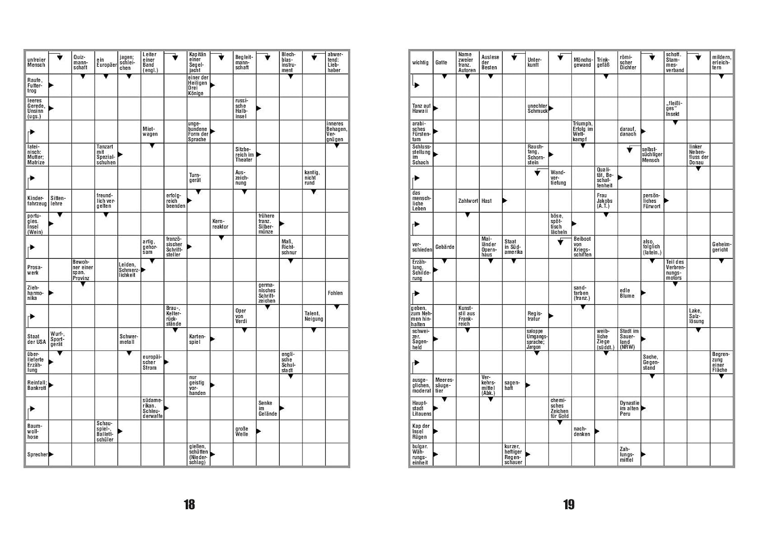 Detalle de Korsordsbok, band 3 – över 280 korsord på tyska för vuxna