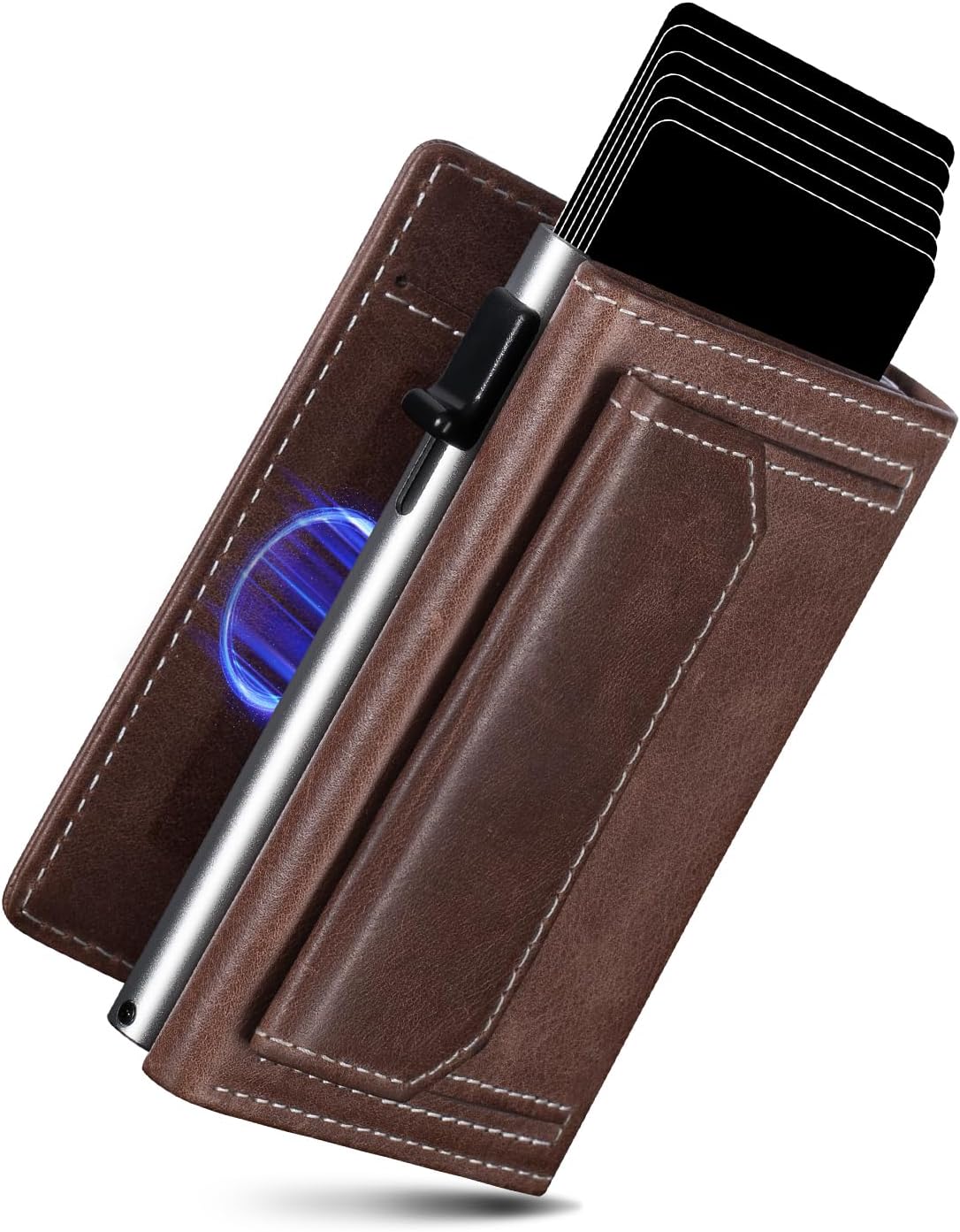 Thumbnail 6 de DODENSHA MagSnap Slim Wallet Herren mit RFID Schutz 10+ Karten