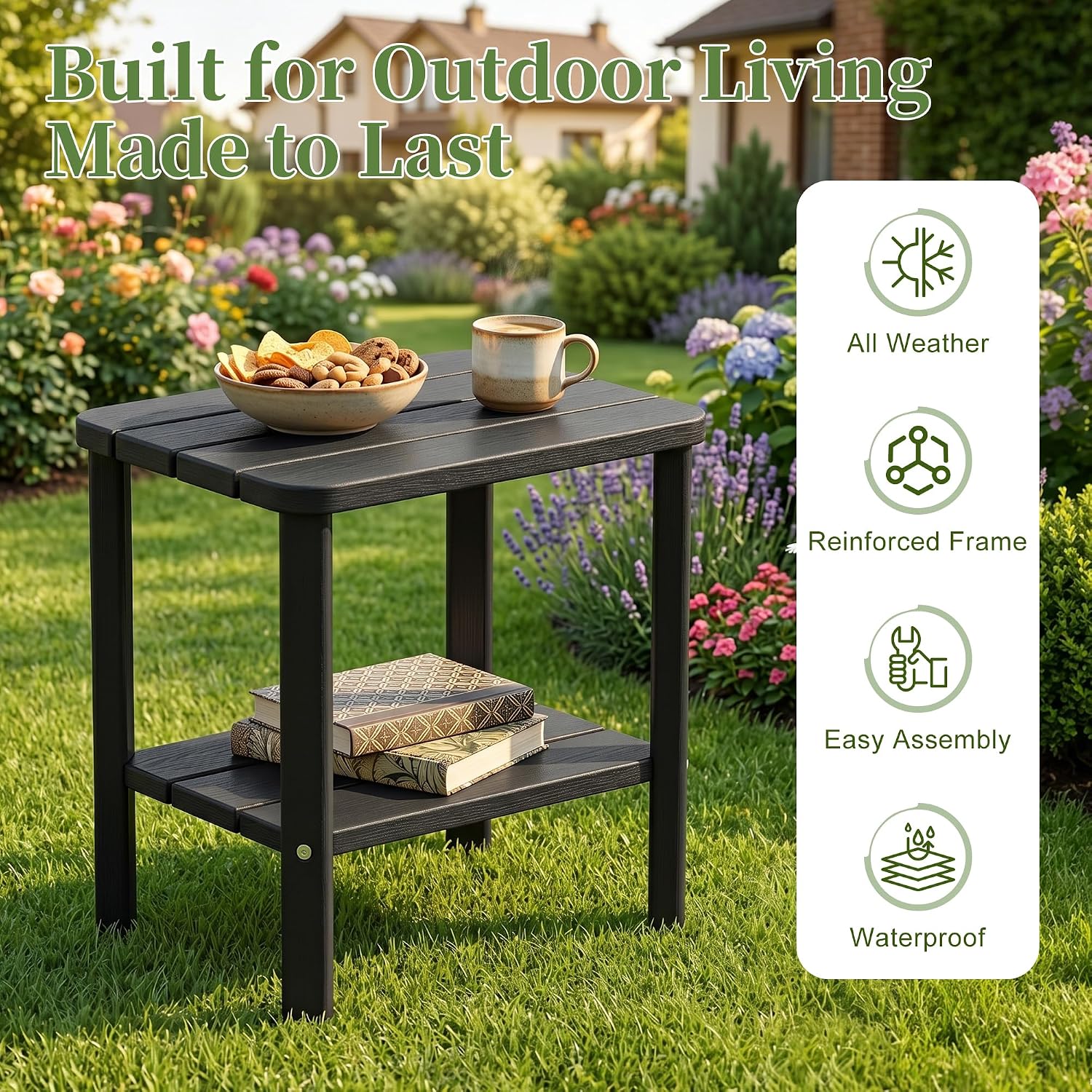 Thumbnail 5 de EFU Outdoor Side Table, Resin