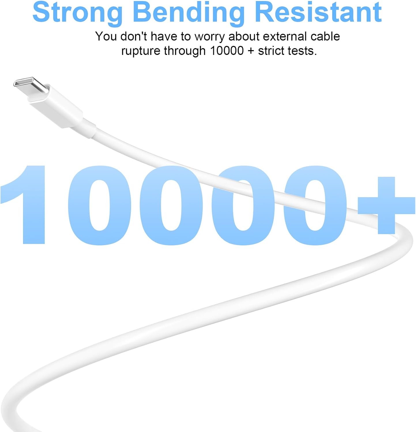 Thumbnail 6 de Apple USB‑C to USB‑C 6ft 60W Fast Charging Cable Pack