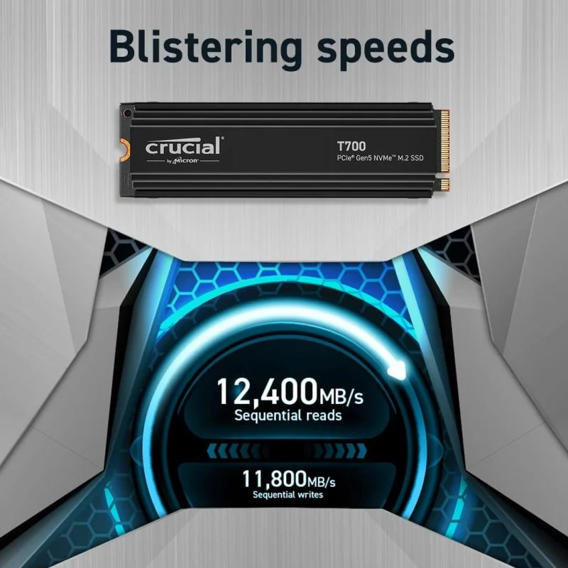 Thumbnail 3 de Crucial T700 4TB PCIe 5.0 NVMe M.2 SSD