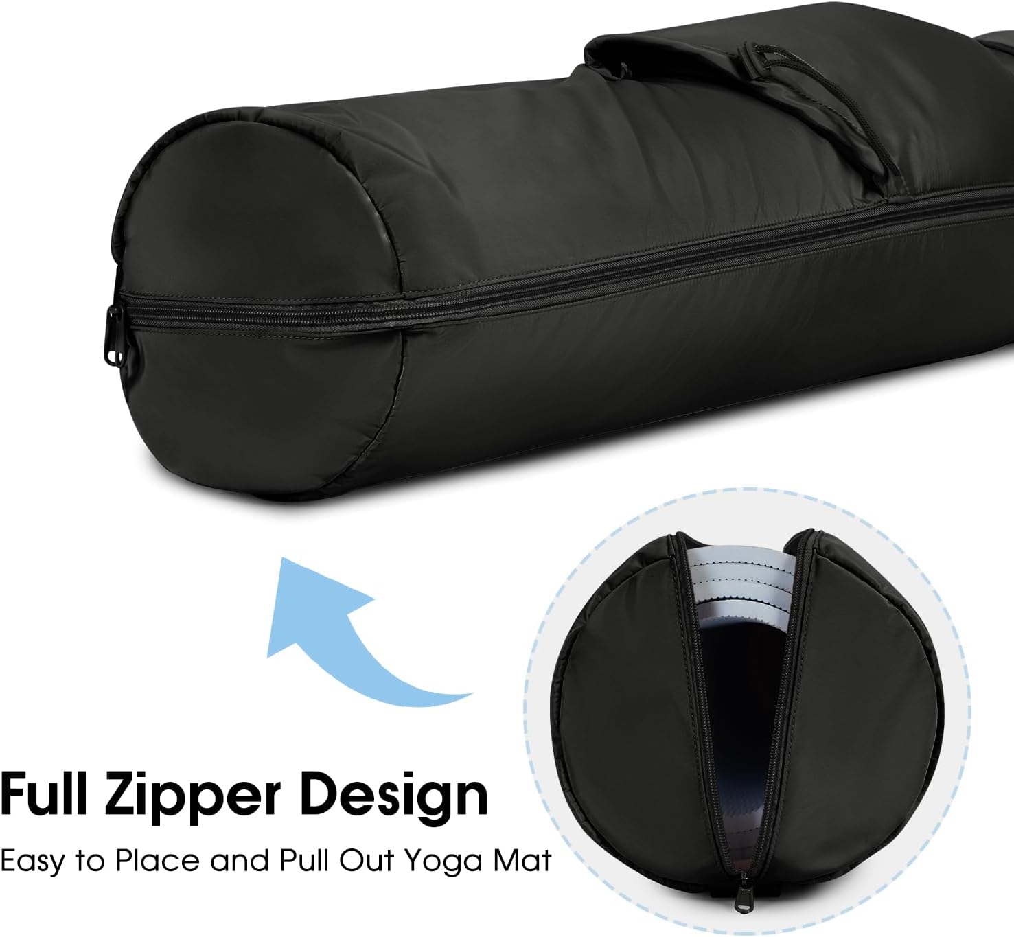 Thumbnail 6 de Sportsnew Large Yoga Mat Bag with Wet Compartment, Bottle Pocket & Full Zipper (72x20cm)