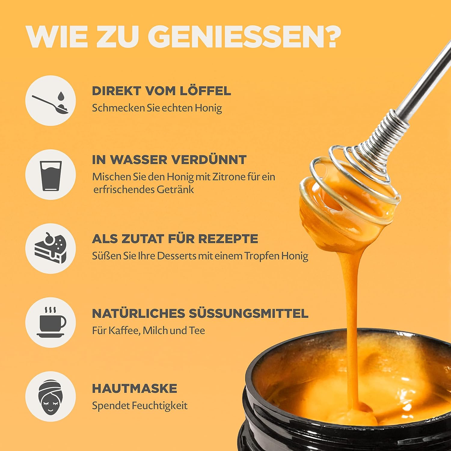 Thumbnail 4 de NaturalePiù Manuka-Honig 400+ MGO (500 g) – aus Neuseeland getestet auf Methylglyoxal