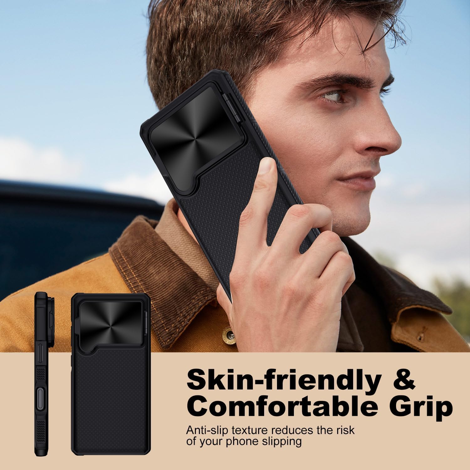 Thumbnail 6 de XTCASE Cover Magnetica per Samsung Galaxy S25 Ultra 5G – Custodia con Protezione Fotocamera Scorrevole e Supporto Regolabile