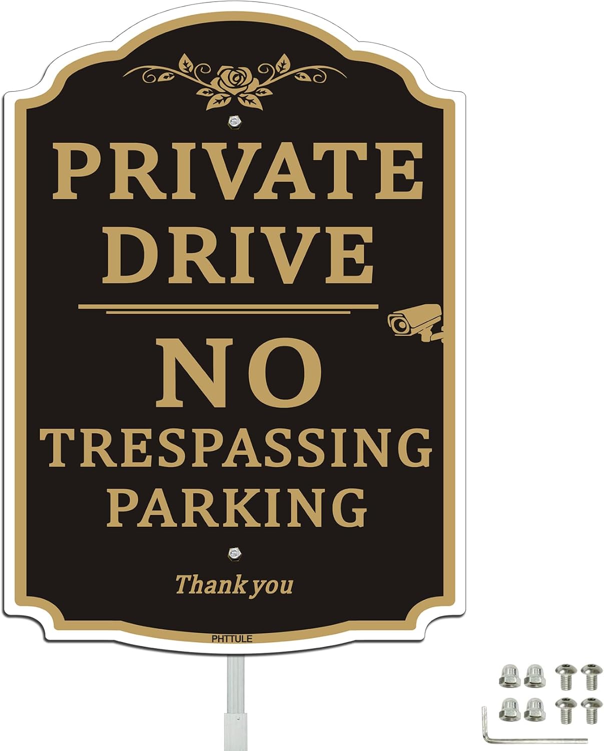 Thumbnail 6 de PHTTULE Private Drive Sign, 12 x 18 Inches
