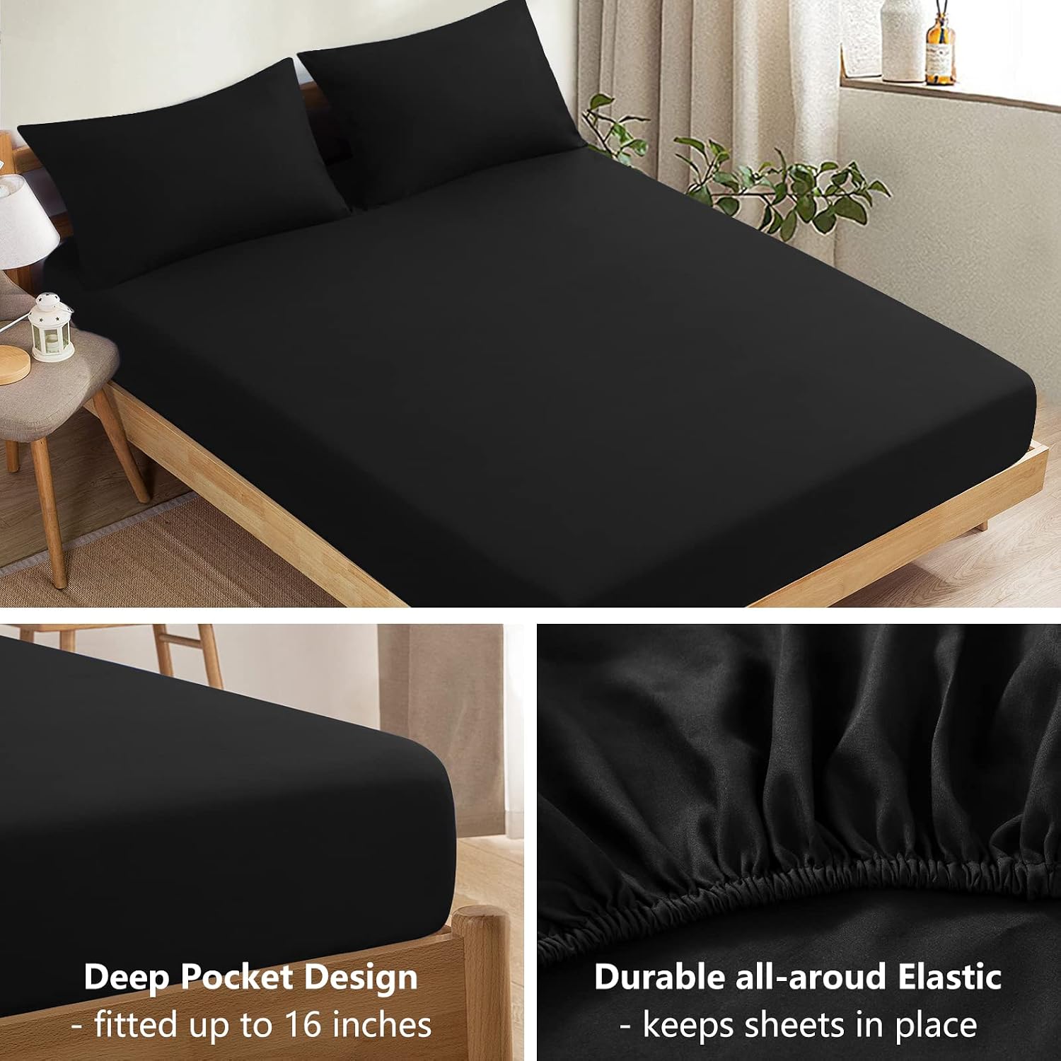 Thumbnail 2 de RUIKASI Bedding Sets King Size 220x230 cm