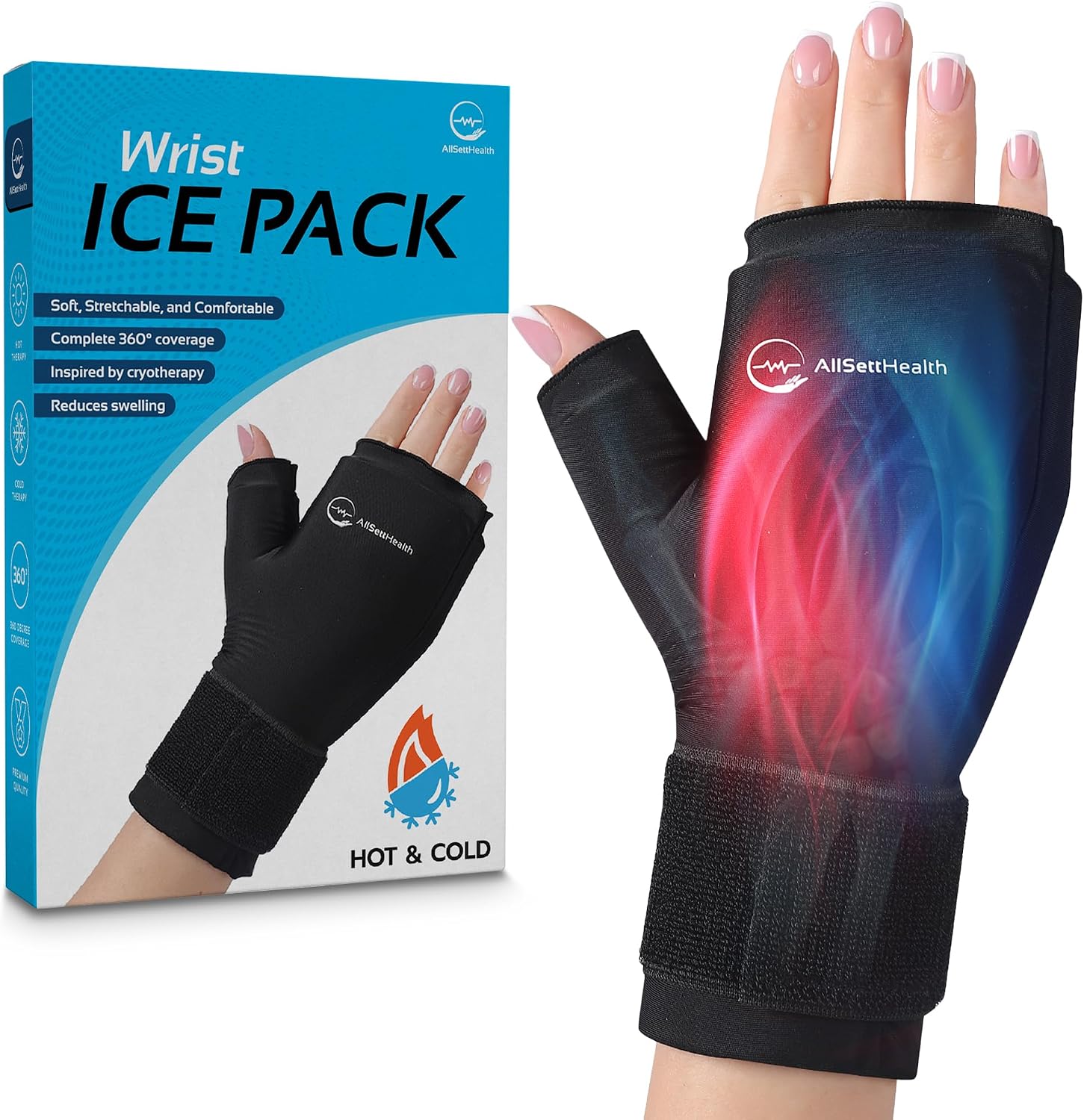 Thumbnail 6 de Reusable Ice Packs for Injuries, 10.5" x 5
