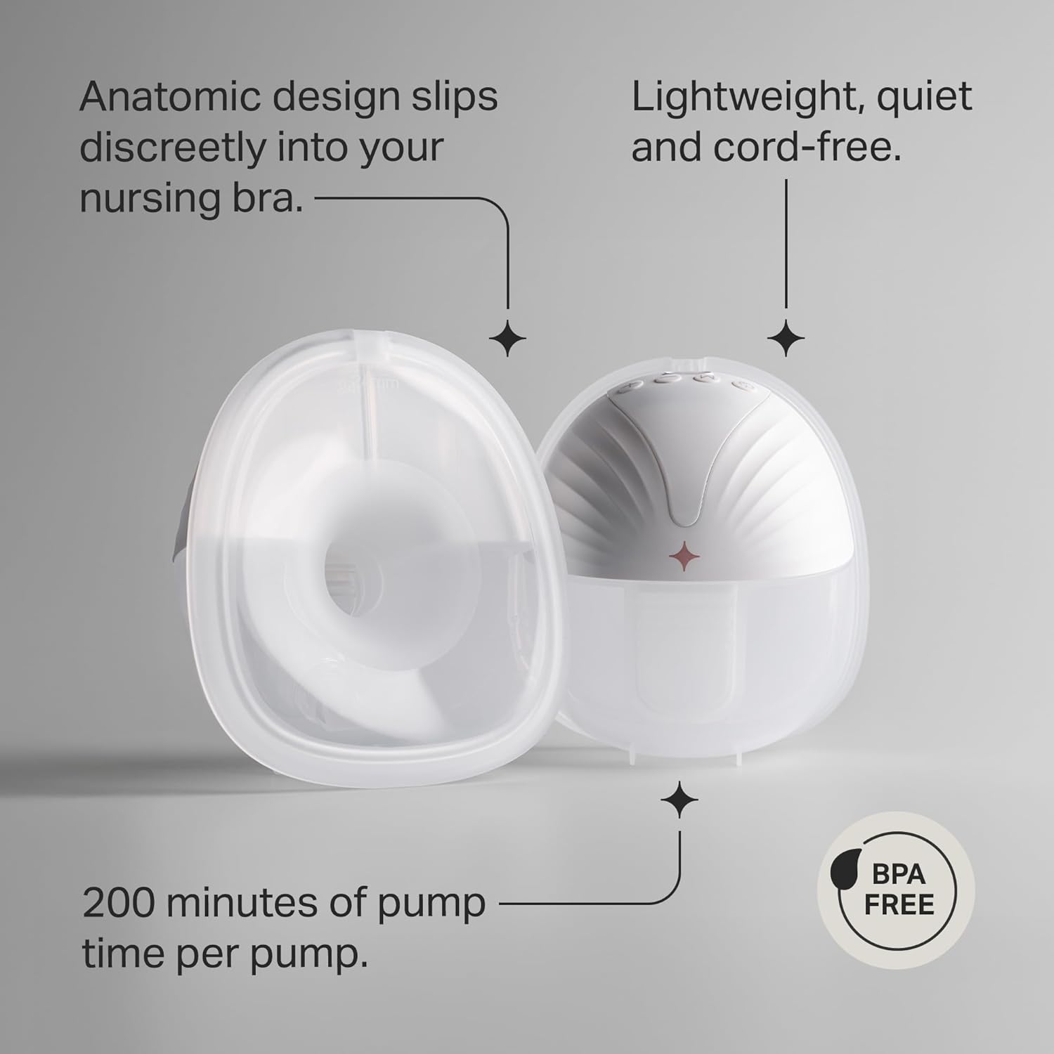 Detalle de Tommee Tippee Double Wearable Breast Pump, Hands-Free in-Bra Design (24mm Flange) – In-Depth Review