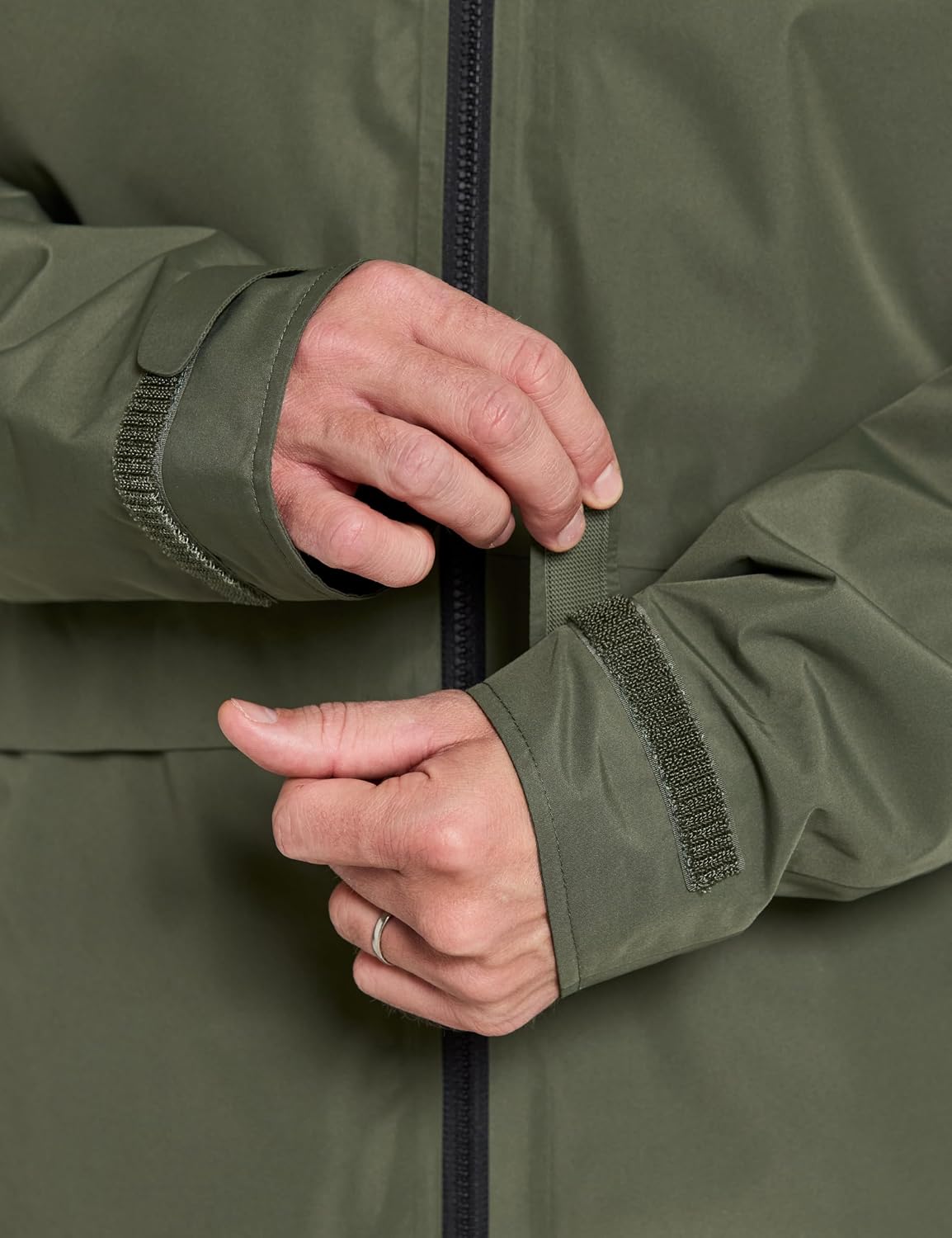 Detalle de Didriksons Nordic Men's Jacket: Waterproof, Windproof Rain Wardrobe Essential