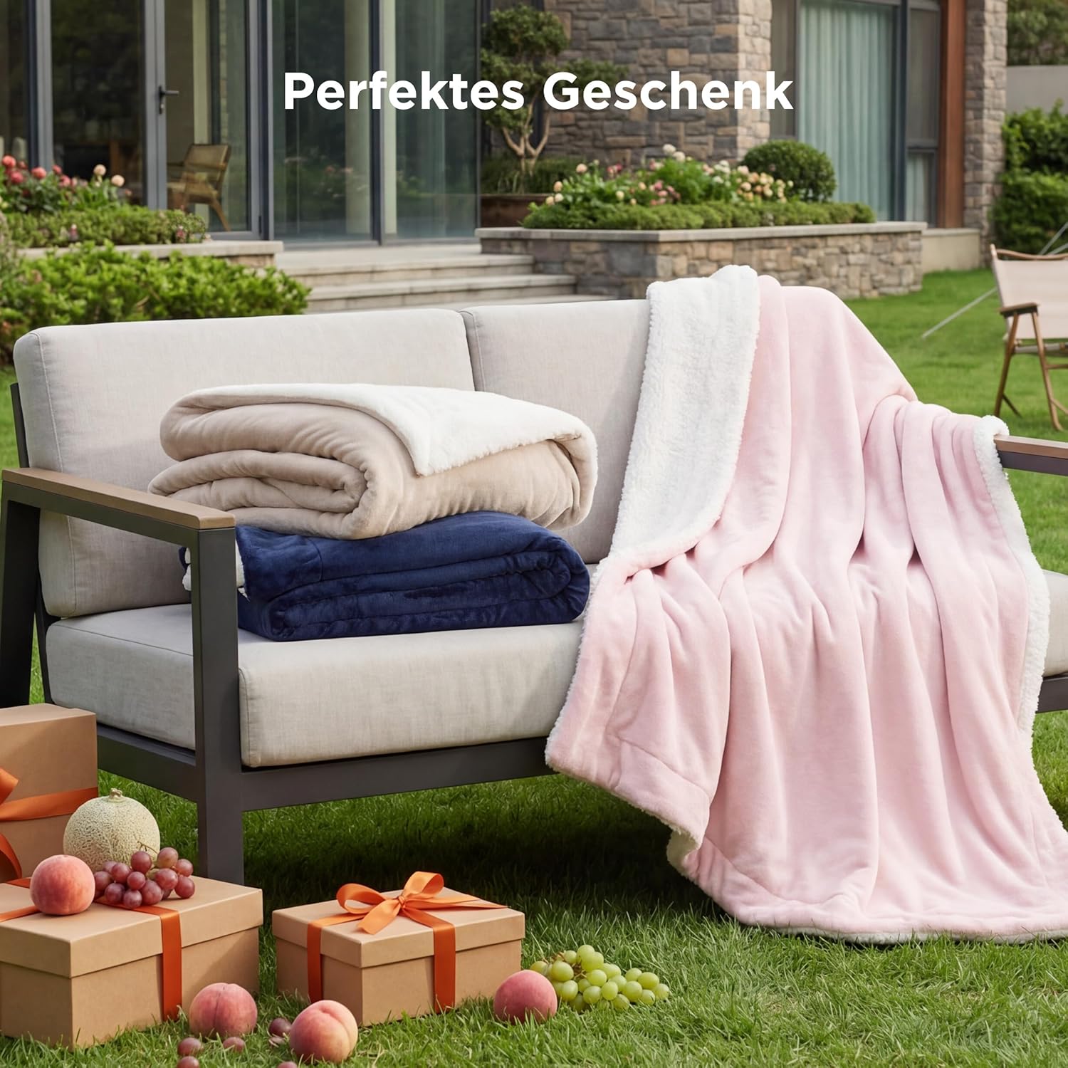 Thumbnail 4 de BEDSURE Kuscheldecke 150×200 cm 🛋