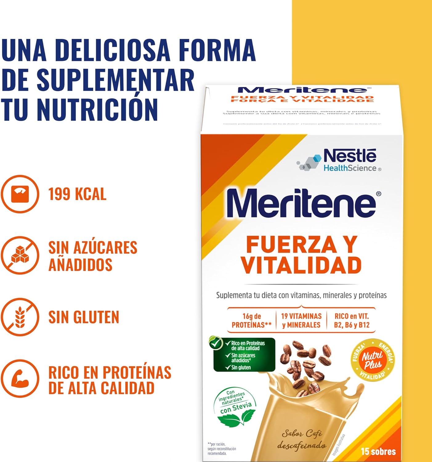 Thumbnail 5 de Meritene Fuerza y Vitalidad 15 sobres