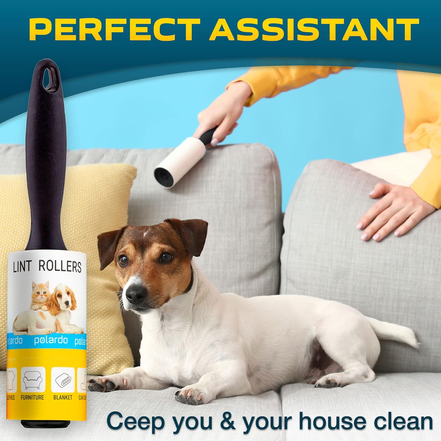 Thumbnail 5 de Lint Rollers for Pet Hair 450 Sheets