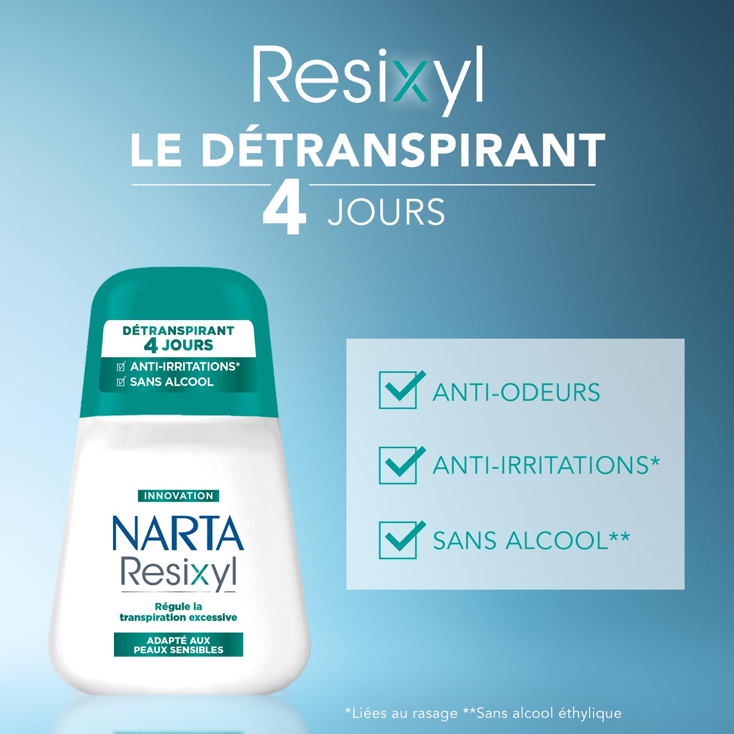 Thumbnail 1 de Narta Resixyl Deodorant für Damen, 50 ml – sanfte Anti‑Schweißregelung mit Resyx
