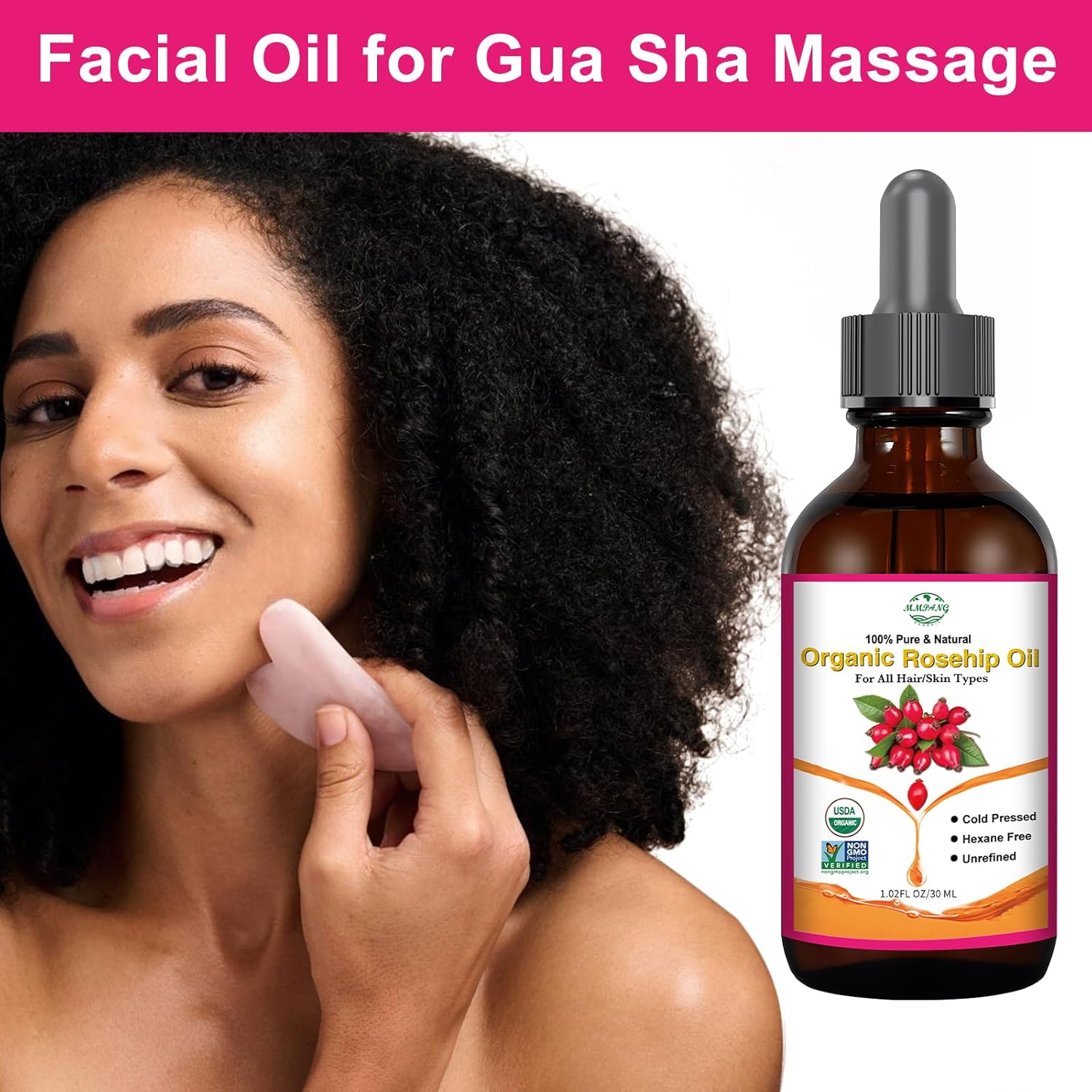 Detalle 2 de MMPANG Rosehip Seed Oil 1 fl oz