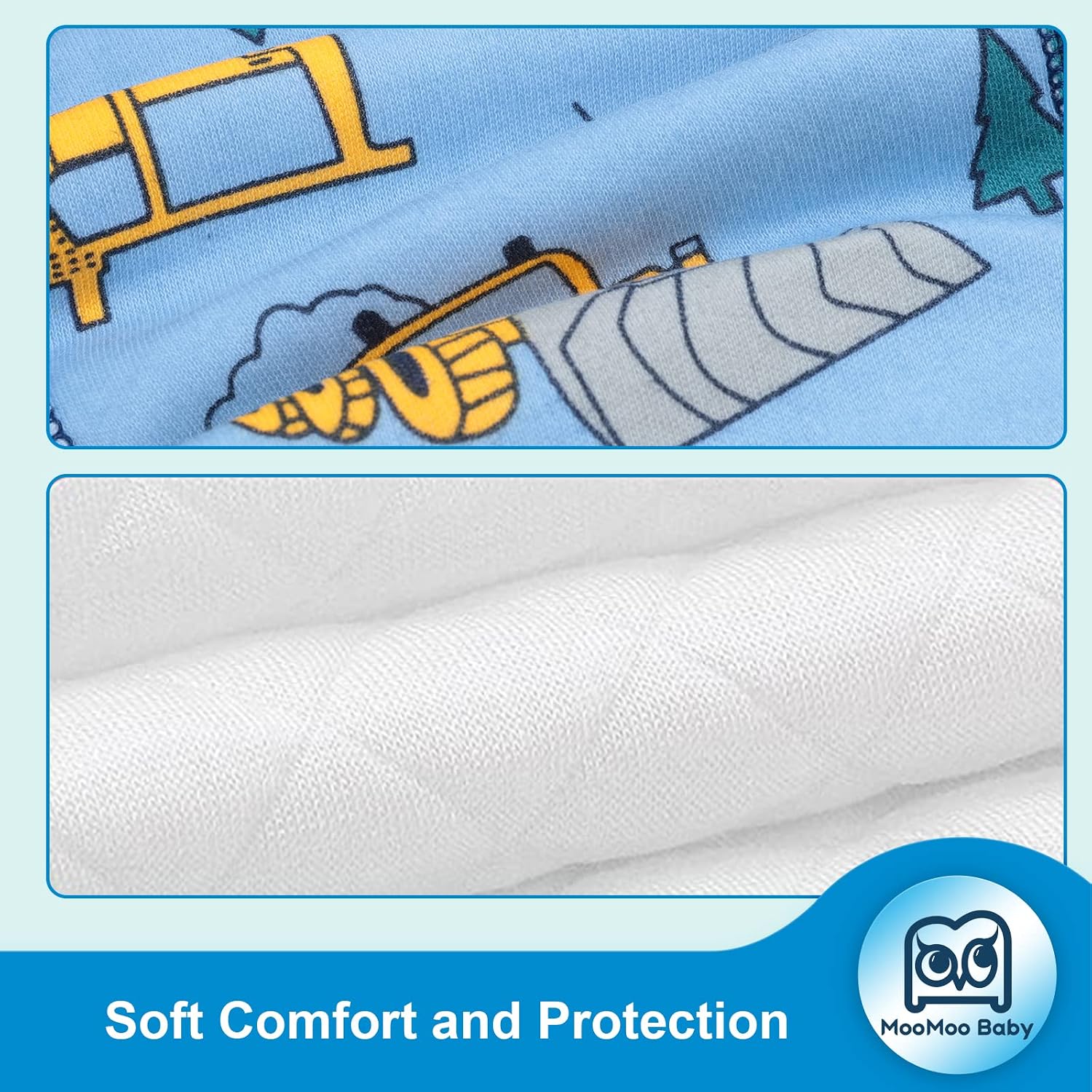Detalle de MooMoo Baby Potty Training Underwear, 4-Pack