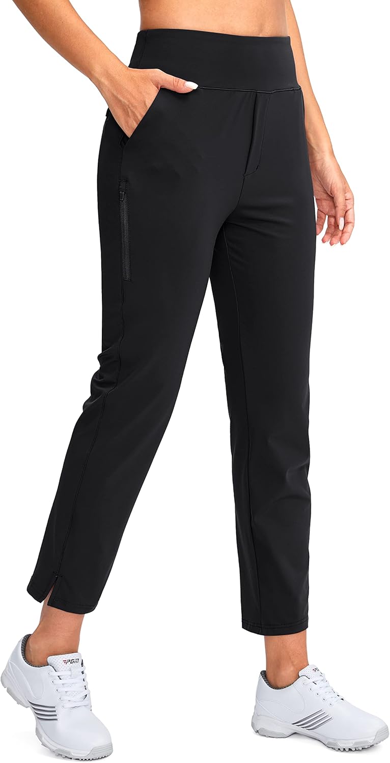 Thumbnail 1 de YYV Women’s Stretch Golf Pants (High-Waist Ankle Dress Pants) with Pockets
